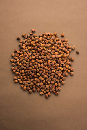 Black Chick Pea or Kala Chana in a bowl, selective focus