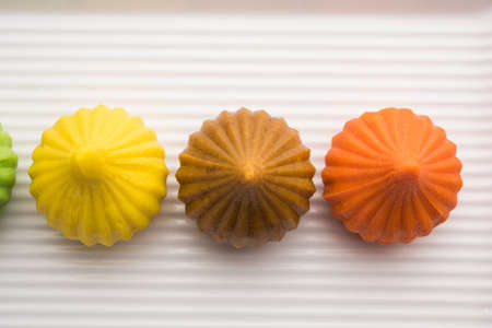 Modak is an Indian sweet dumpling offered to Lord Ganapati on Ganesh Chaturthi Festival. Served in a plate. Selective focusの写真素材