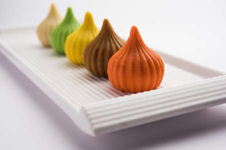 Modak is an Indian sweet dumpling offered to Lord Ganapati on Ganesh Chaturthi Festival. Served in a...