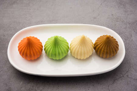 Modak is an Indian sweet dumpling offered to Lord Ganapati on Ganesh Chaturthi Festival. Served in a...