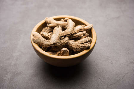 Dried Organic Ginger or Dry Adrak also known as Sonth in India