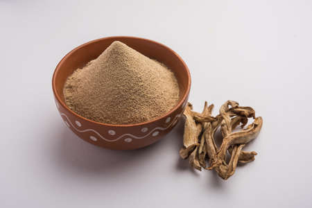 dry mango powder also known as Amchoor or Amchur, it's an Indian Spice with dried fruit