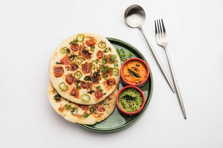 Uthappam orÂ uttapamÂ is a type of dosa from South India which is thicker, with tomato, onion...