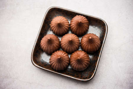 Chocolate Modak for Ganesh Chaturthi Puja or Ganesha festival