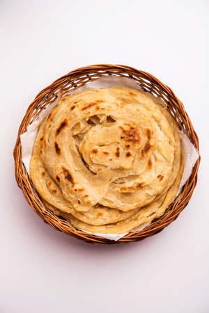 Laccha Paratha is a layered Puffed Flatbread with lots of ghee or oil