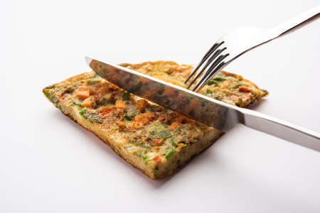 Bread Omelette is a quick and easy breakfast from India. Fresh bread slices dipped into egg batter...