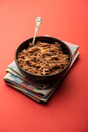 Singoda or singada Sheera, recipe made using water chestnut