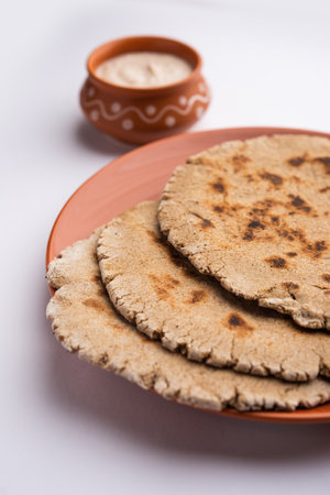 singhara atta roti or singoda or water chestnut paratha or flatbread