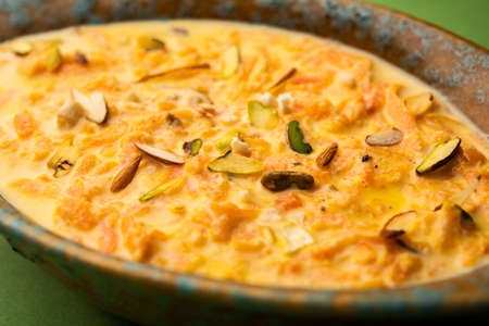 Carrot Kheer or payasam also known as Gajar ki Khirの写真素材