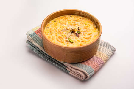 Carrot Kheer or payasam also known as Gajar ki Khirの写真素材