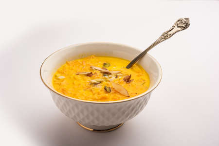 Carrot Kheer or payasam also known as Gajar ki Khirの写真素材