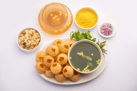 Panipuri or fuchka fhuchka or gupchup or golgappa or Pani ke Patake is a type of snack that...