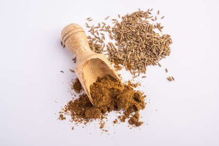 Cumin Seeds dust or  Jeera Powder, Indian spicesの写真素材