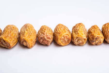 Kharik is a dry date or dates palm fruit or Khajoorの写真素材
