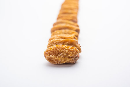 Kharik is a dry date or dates palm fruit or Khajoorの写真素材