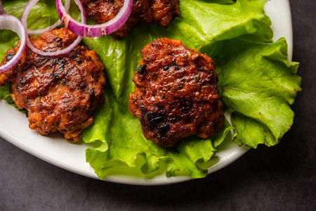 Tunde Ke Kabab, also known as Buffalo, chicken or meat galouti kebab, is a soft dish made out of...