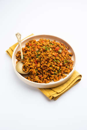 Egg bhurji, also known as Masala Anda Bhurji, is a scrambled eggs dish which is a popular Indian...