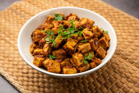 Indian style Suran sabzi or Jimikand sabji also known as Elephant Foot Yam or Ole stir fried recipe