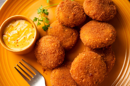 Macher Chop - Bengali style fish cutlet or pakora, a popular festival snack from west Bengal