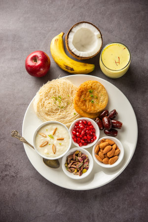 Sargi - Karwa Chauth breakfast menu before starting fasting or upwas on karva chauth, Indian food