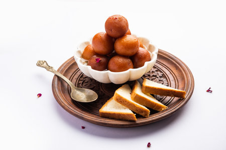 Bread Gulab Jamun is an instant and easy dessert recipe from India