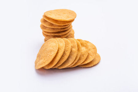 Mathri or mathari is a Rajasthani, Indian snack and a type of flaky biscuit, tea time snack