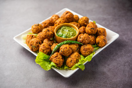 Moong Dal Vada Also mungode , Pakoda, Pakode, Pakore, Moong wada, Pakora or Bhajiya, tea time snack