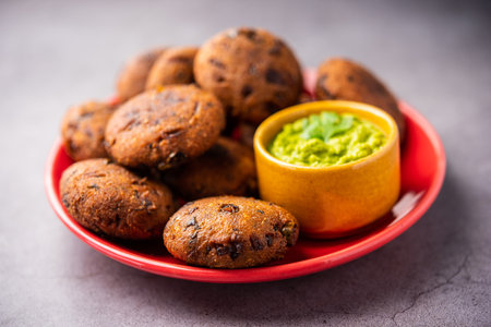 Millet Vada or cutlet is a variation of regular vada made with combination of urad dal and millets