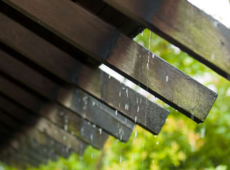 Raining