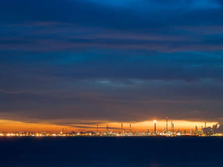 Industrial Twilightの写真素材