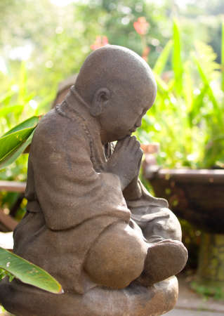 Meditation in the Gardenの写真素材