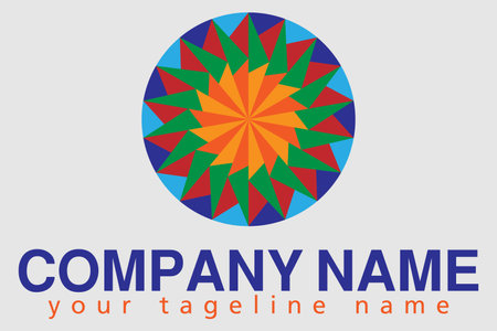 company logo icon element template arabic indian arabic indian arabic indianのイラスト素材
