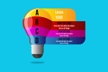 Infographic design template. Idea to display information, ranking and statistics with orginal and modern style.のイラスト素材