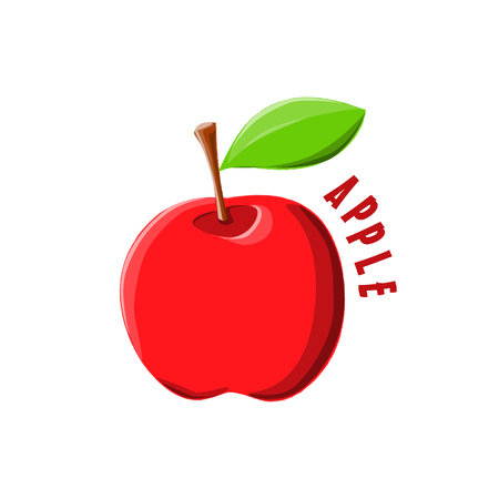 logo icon design Apple farmのイラスト素材