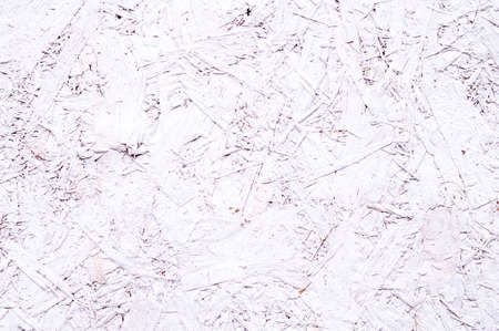 CLose-Up of Textured White Wood Chipboardの写真素材