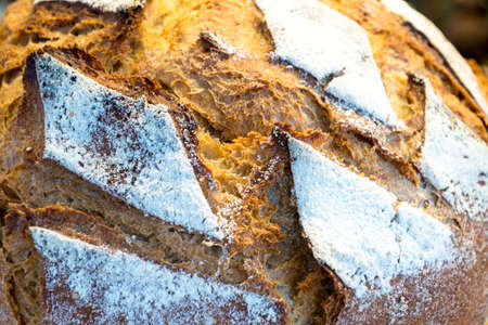 Close Up of Bread Crust