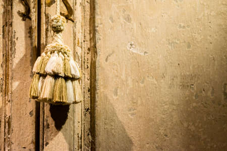 Traditional Vintage Worn Cupboard Doorの写真素材