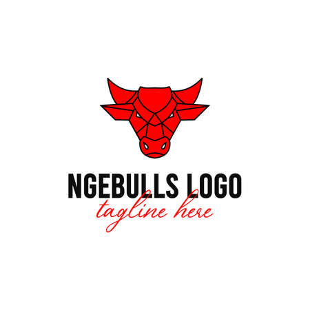 Bulls Logo Designs Template Vectorのイラスト素材