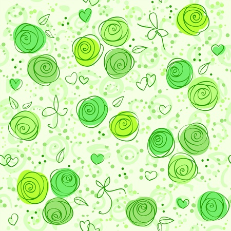 Seamless Floral Light Background Seamless Floral Light Background