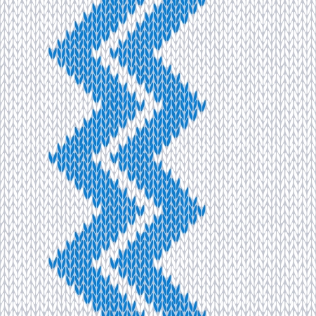 Seamless Knitted Patternのイラスト素材