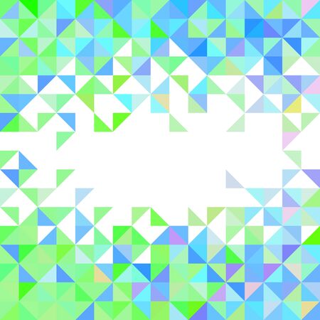 Vector abstract mosaic background