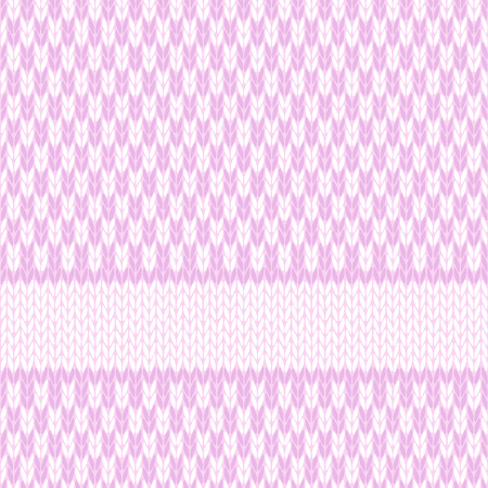 Knitted Seamless Patternのイラスト素材