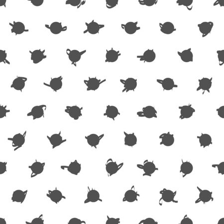 Seamless Black andSeamless Black and White Pattern. Polka Dot Texture. Stylish Fashion Print White Pattern. Polka Dot Texture. Stylish Fashion Printのイラスト素材