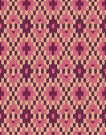 Seamless Textile Texture Patternのイラスト素材