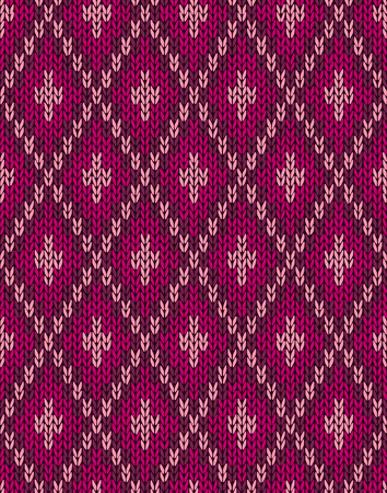 Textile Pattern. Seamless Knitwearのイラスト素材
