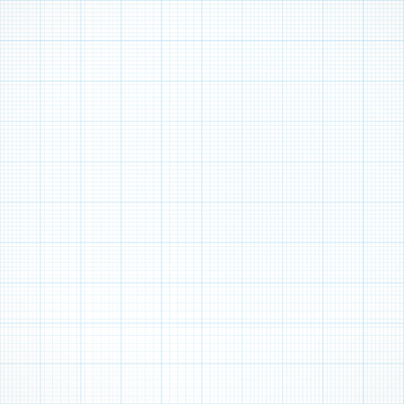 Graph seamless millimeter grid paper. engineering light blue and white color backgroundのイラスト素材