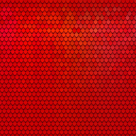 Abstract scale pattern. Roof tiles background. Color squama textureのイラスト素材