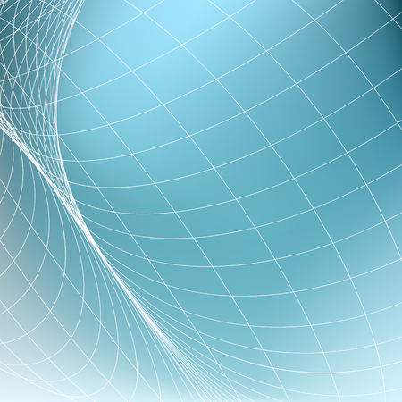 Abstract geometric background. Curves linesのイラスト素材