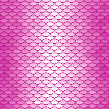 Abstract scale pattern. Roof tiles background. Pink squama textureのイラスト素材