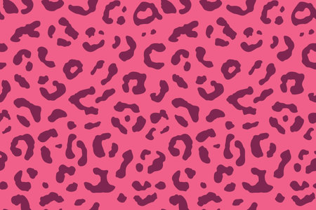Seamless leopard fur patternのイラスト素材